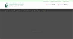 Desktop Screenshot of fundacionavanzi.com.ar